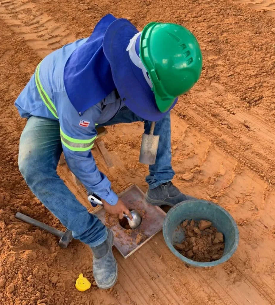 Field Density Testing (Sand Cone Method) in Saguenay
